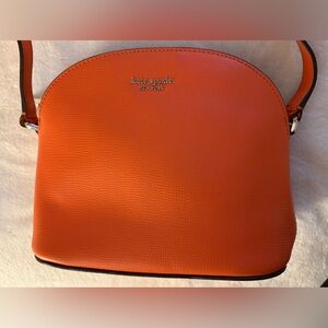 Kate Spade Orange Dome Crossbody Purse